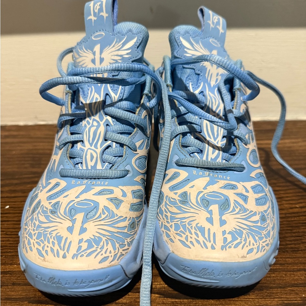 Puma Blue Graphic Kids Sneakers